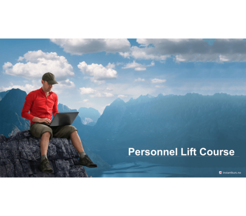 Personnel lift course 1